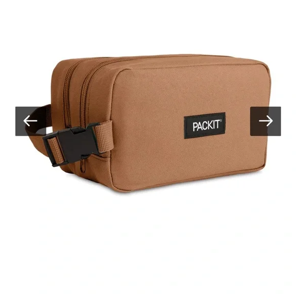 Packit - NWT Freezable Dual Compartment Snack Box - Picture 1 of 4